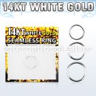 wsel20 seamless segment rings gold nose
