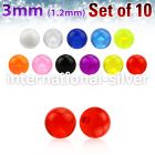 xuvb3 loose body jewelry parts acrylic body jewelry 