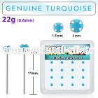 y16pge7 bend it to fit nose studs silver 925 nose