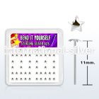 yxvsar bend it to fit nose studs silver 925 nose