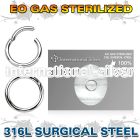 zsegh14 surgical steel segment hoop eo gas