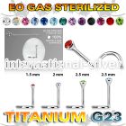 zunsc l shape nose studs titanium g23 implant grade nose