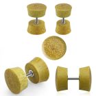 ipjaf cheaters  illusion plugs and tapers organic body jewelry ear lobe