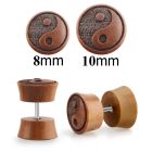 iplswa cheaters  illusion plugs and tapers organic body jewelry ear lobe