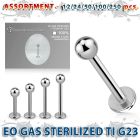 ublk470 labrets lip rings titanium g23 implant grade labrets chin