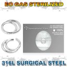 zsgsh8 sterilized steel hinged segment hoop double rings
