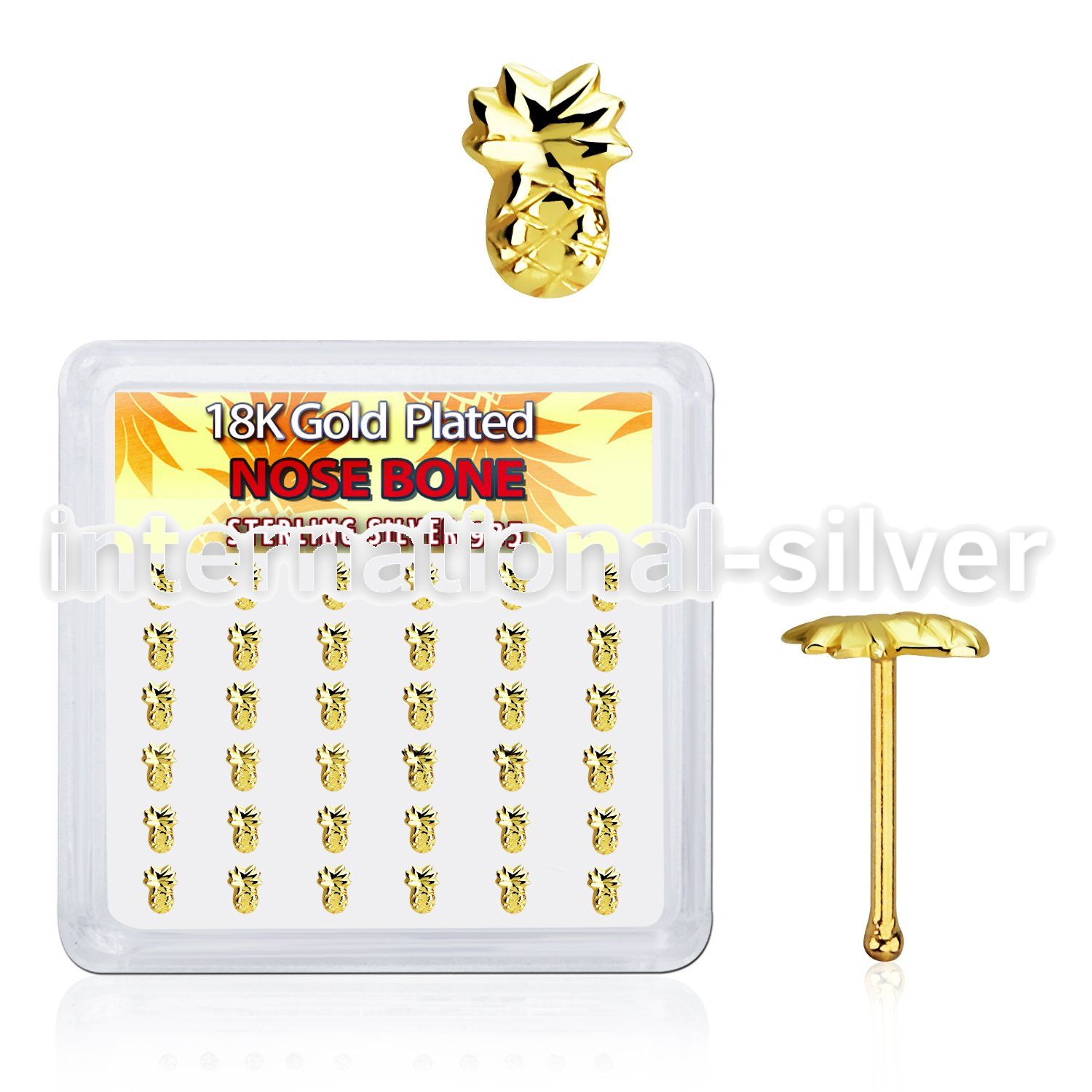 18bvpa36 nose bone silver 925 nose