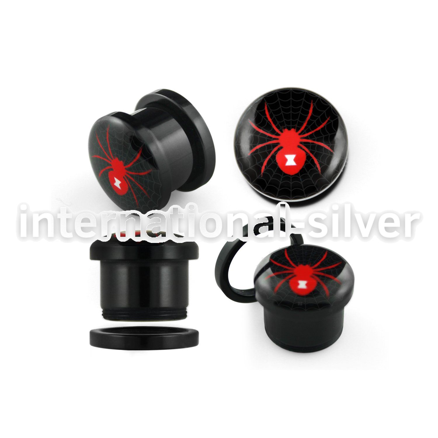 afpt plugs gauges acrylic body jewelry ear lobe