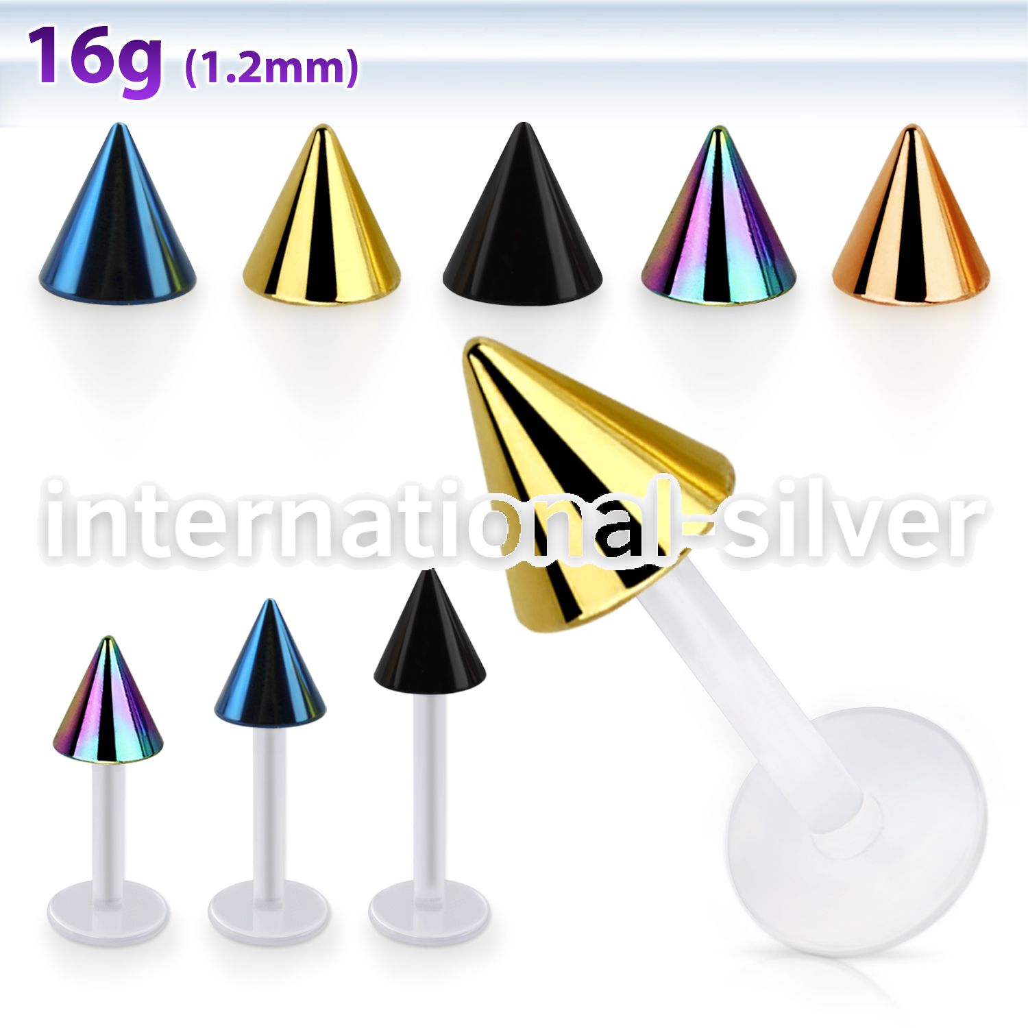 albtcn5 labrets lip rings bioflex ptfe labrets chin