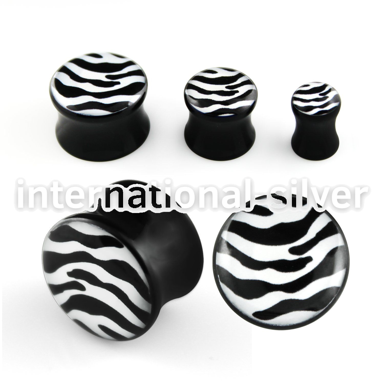 apgt plugs gauges acrylic body jewelry ear lobe