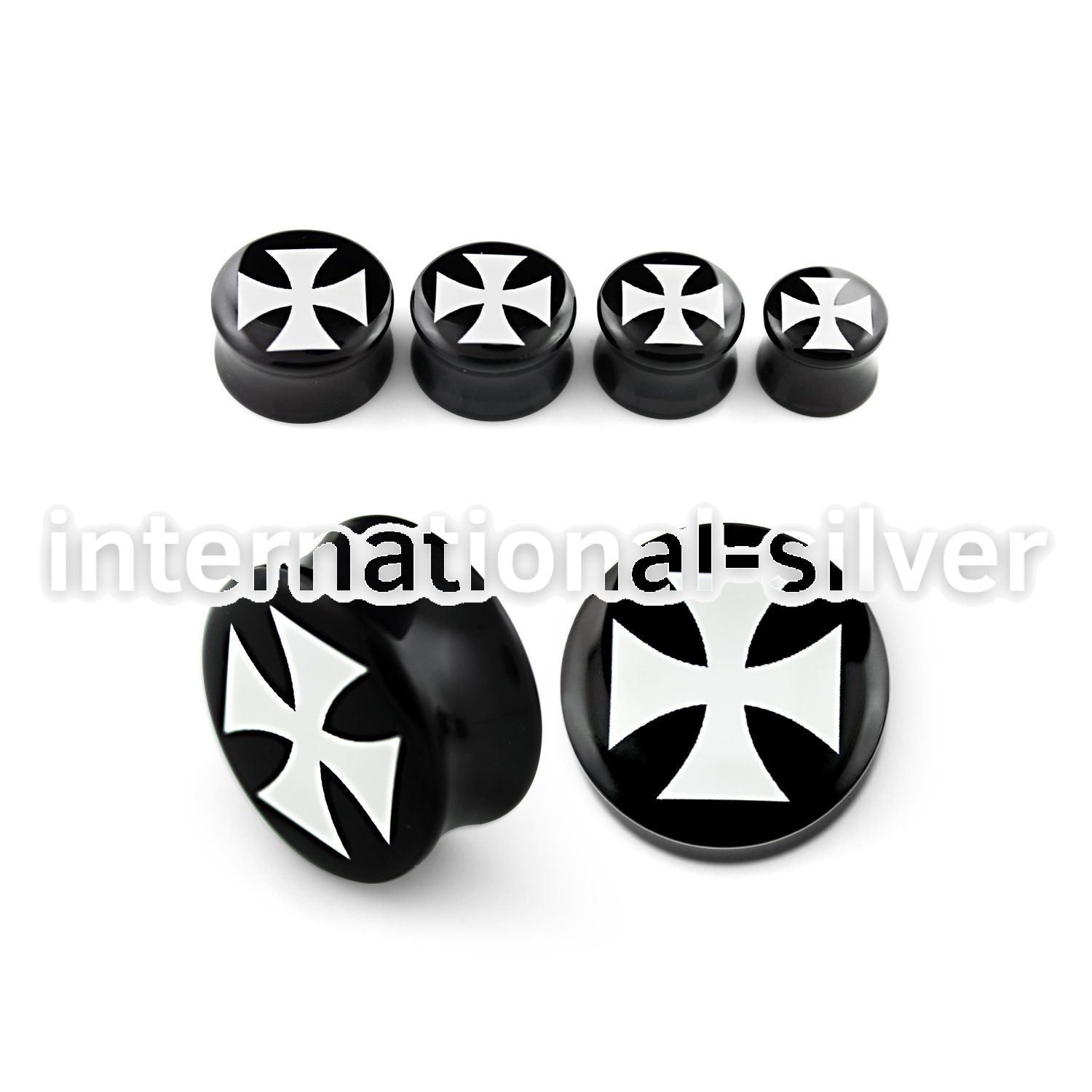 apgtt plugs gauges acrylic body jewelry ear lobe