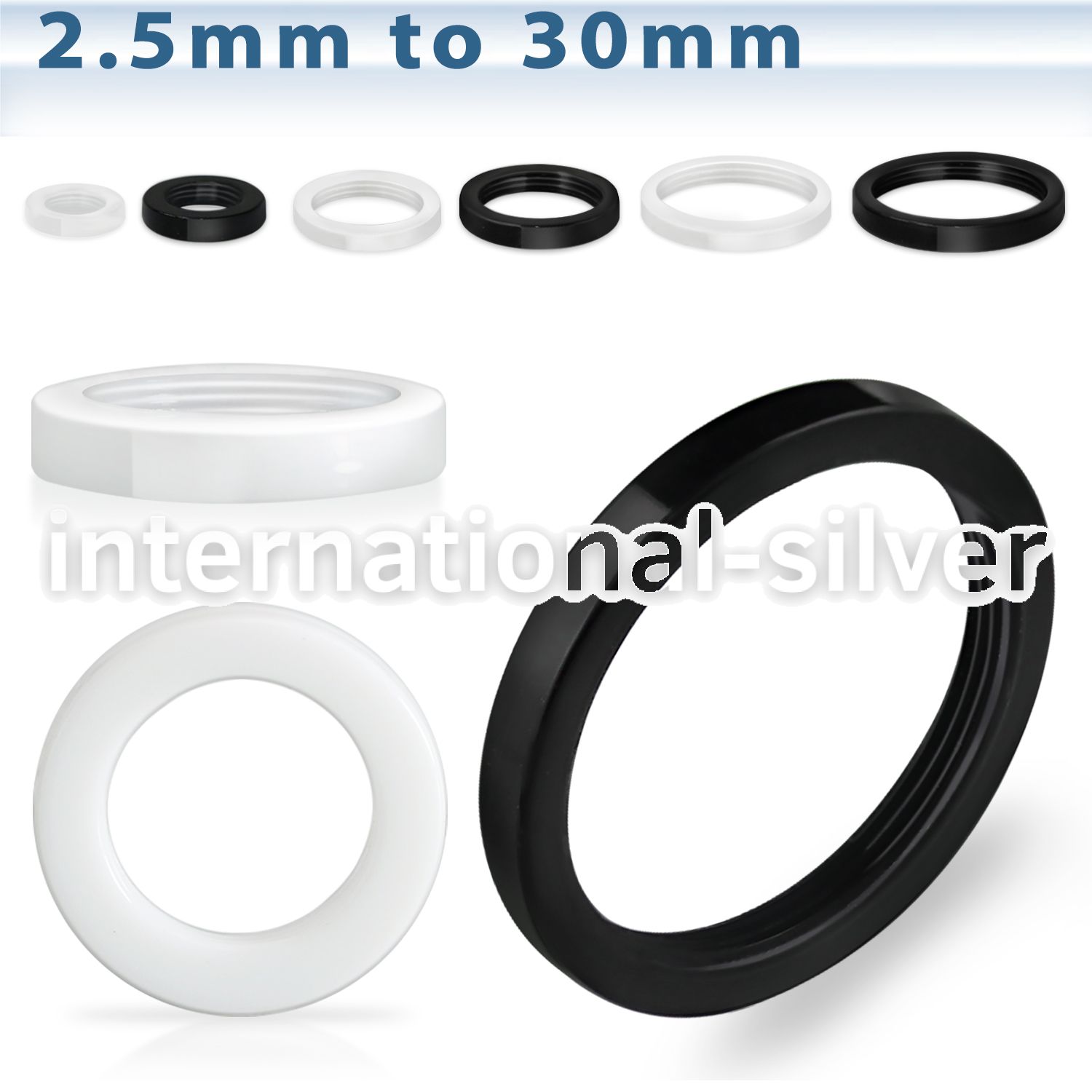 ari loose body jewelry parts acrylic body jewelry belly button