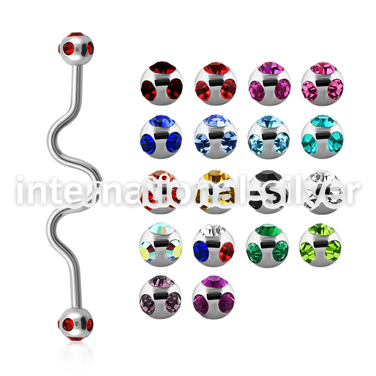 bbcj straight barbells surgical steel 316l tongue