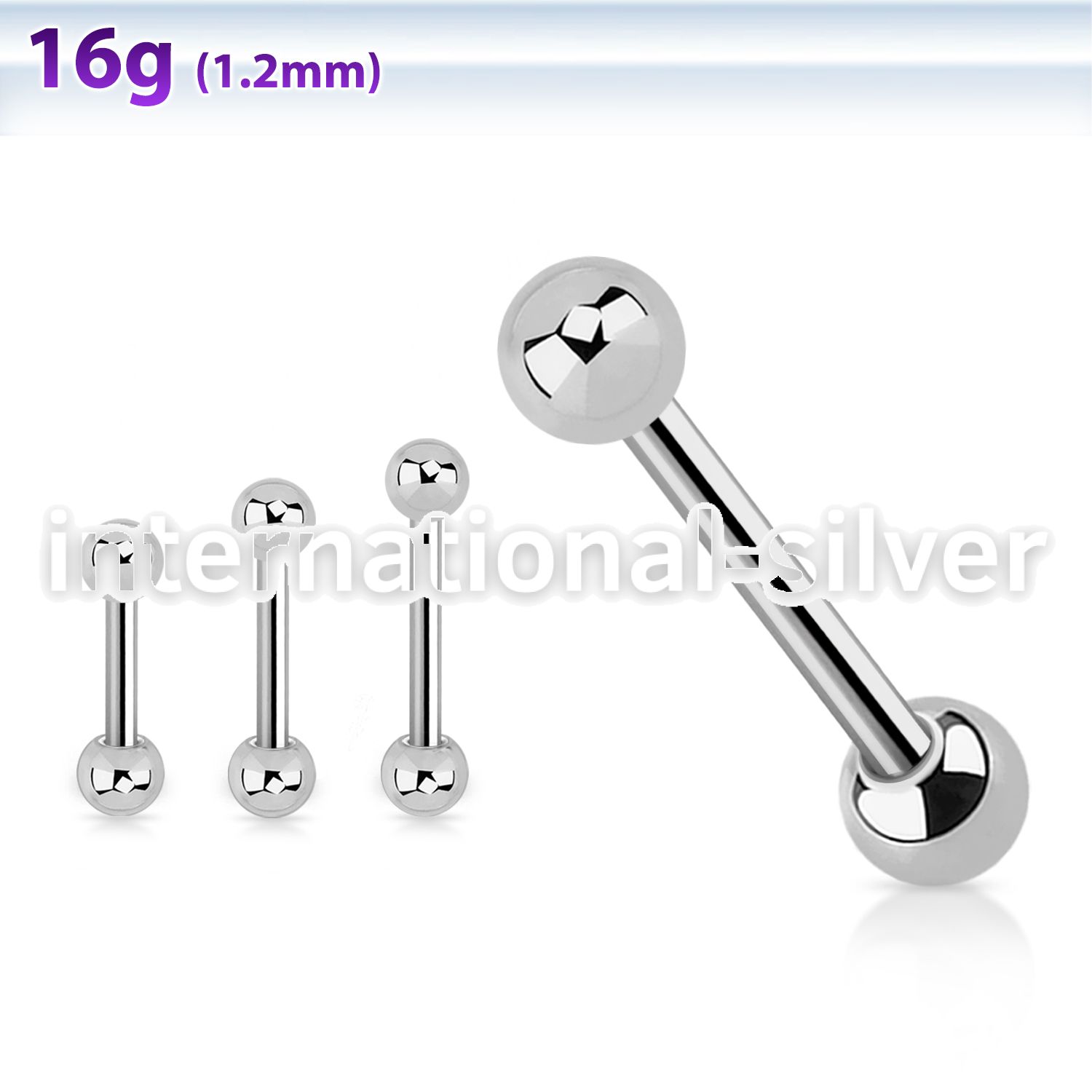 bbeb straight barbells surgical steel 316l eyebrow