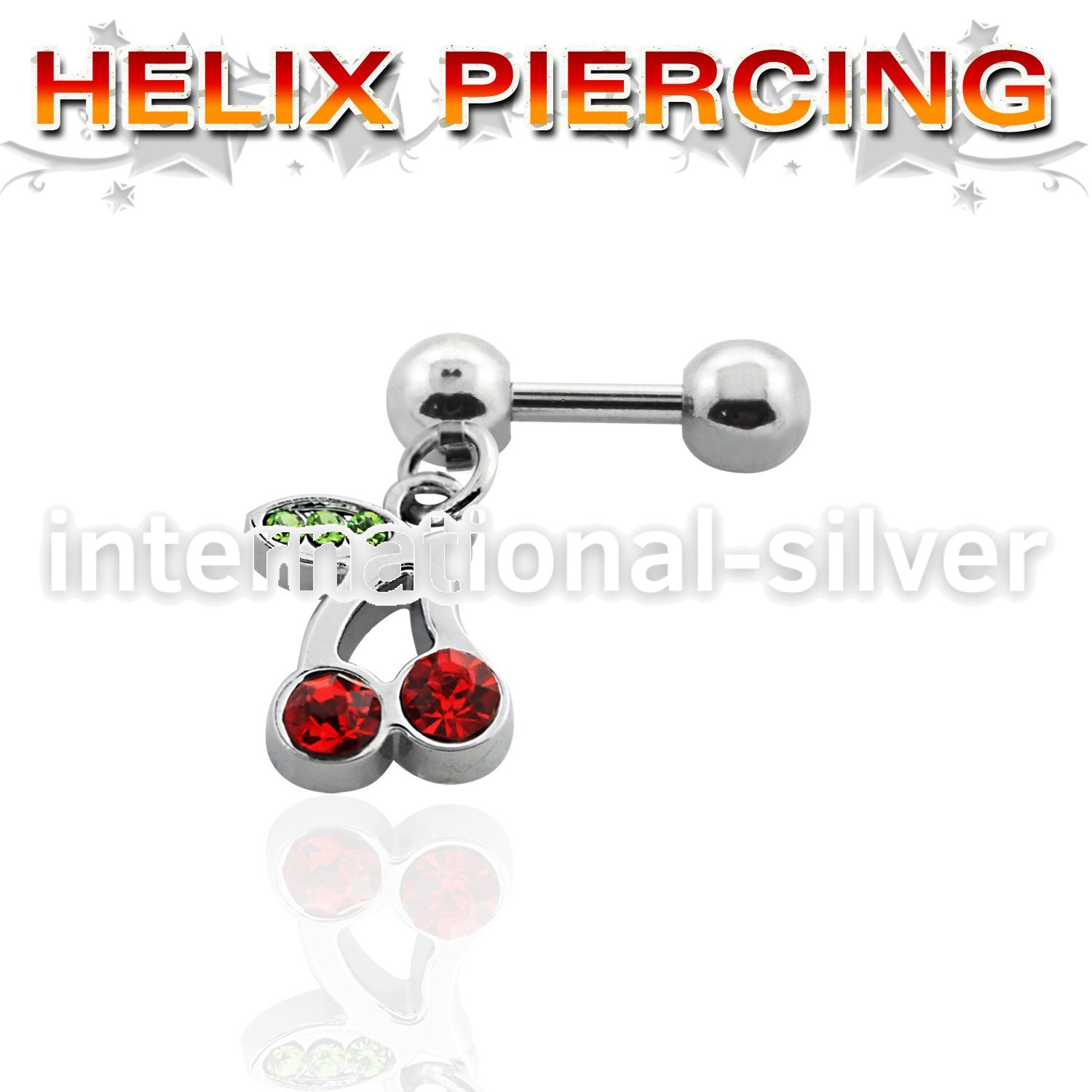 bber447 straight barbells surgical steel 316l helix