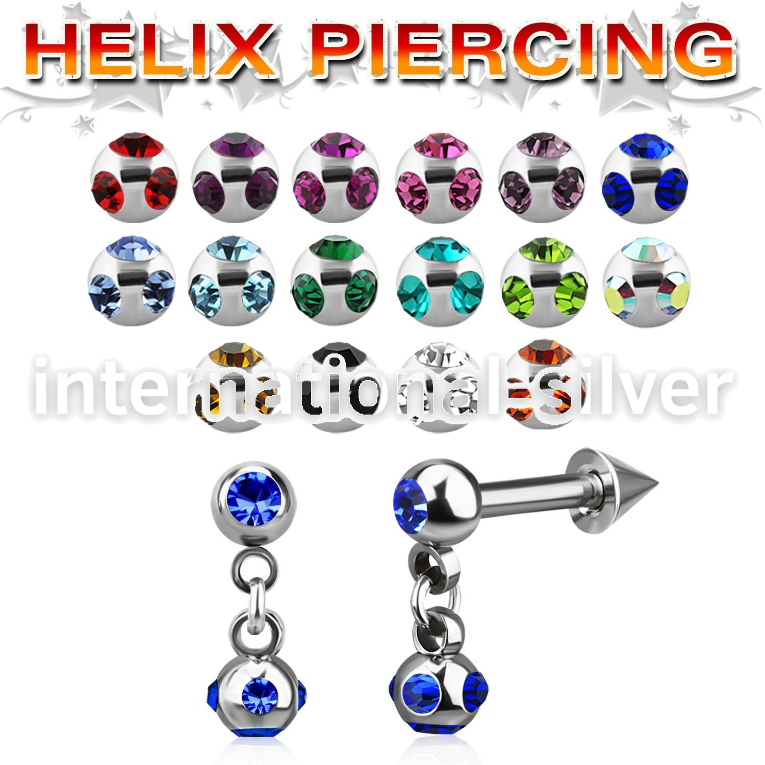 bber44b straight barbells surgical steel 316l eyebrow