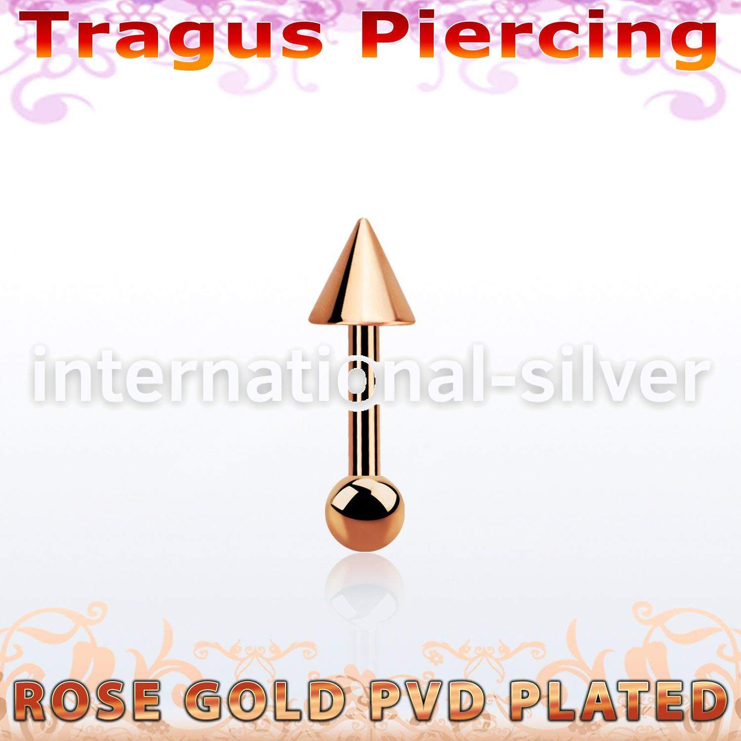 bbertt36 straight barbells anodized surgical steel 316l tragus