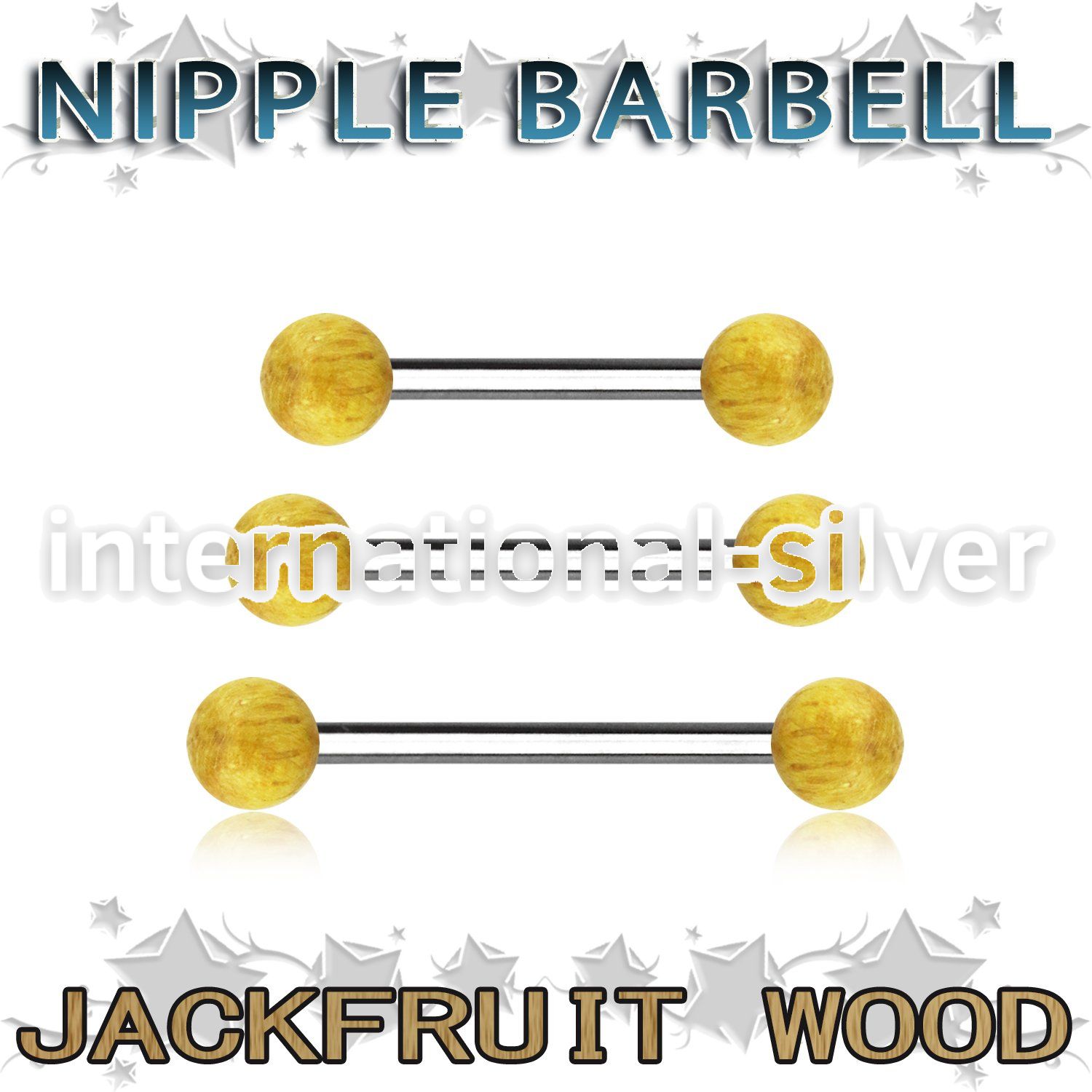 bbnpjf5 straight barbells organic body jewelry nipple