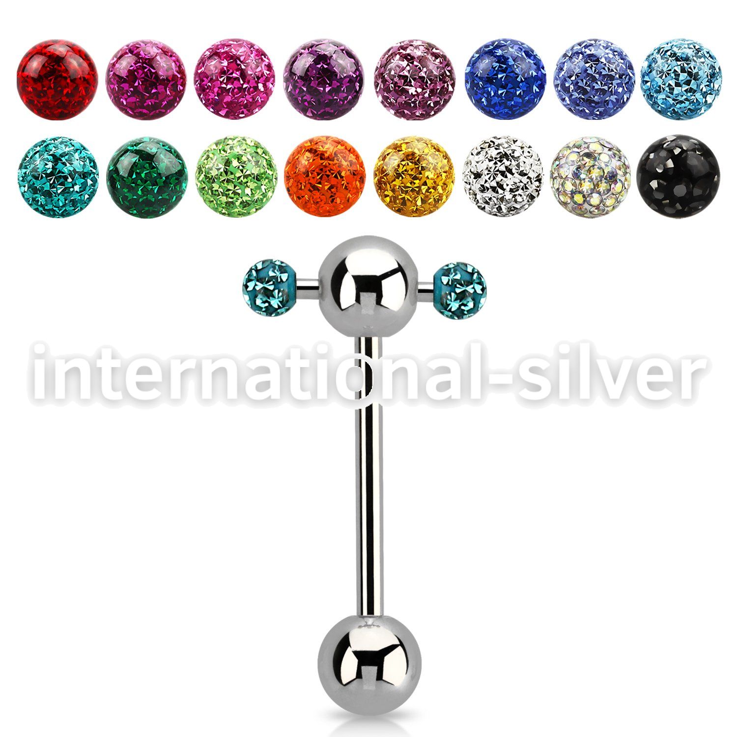 bbspnfr straight barbells surgical steel 316l tongue