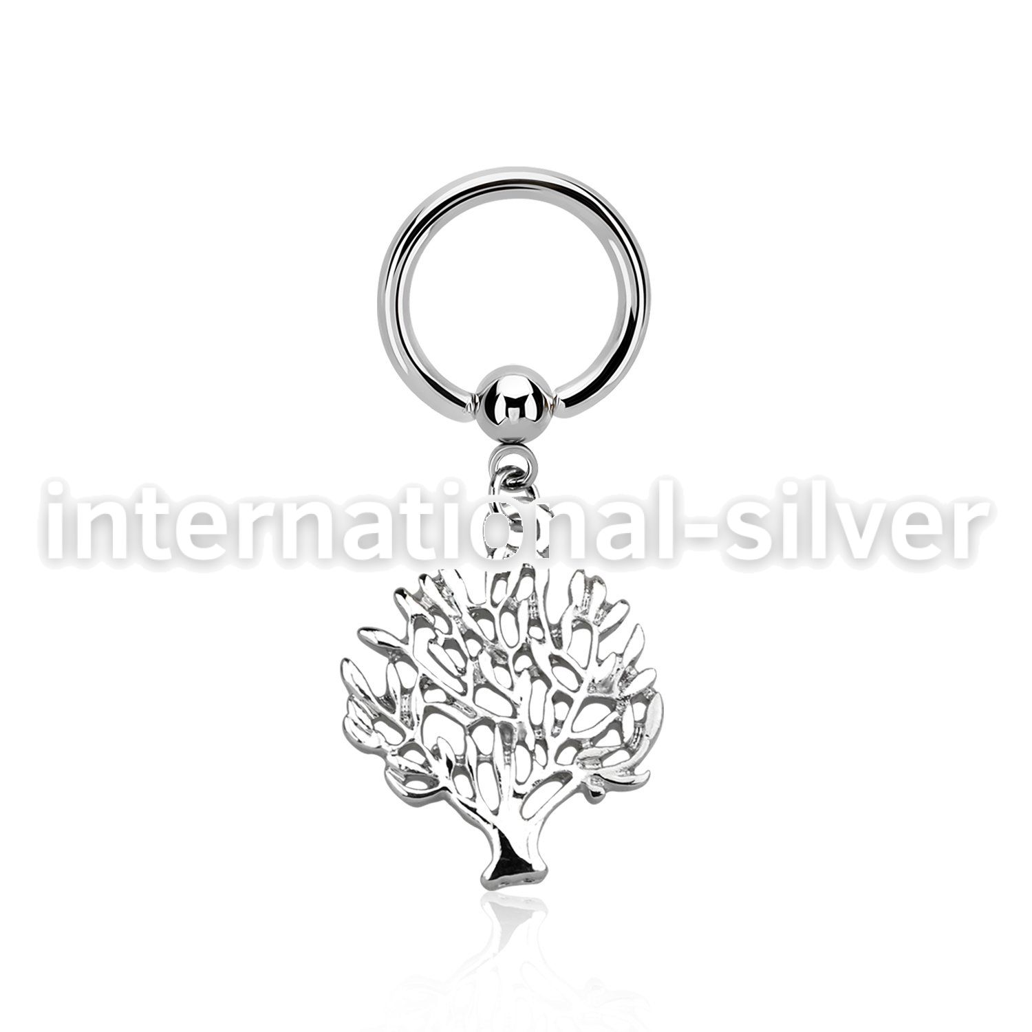 bcrg697 316l steel bcr 1.6mm w a tree of life design