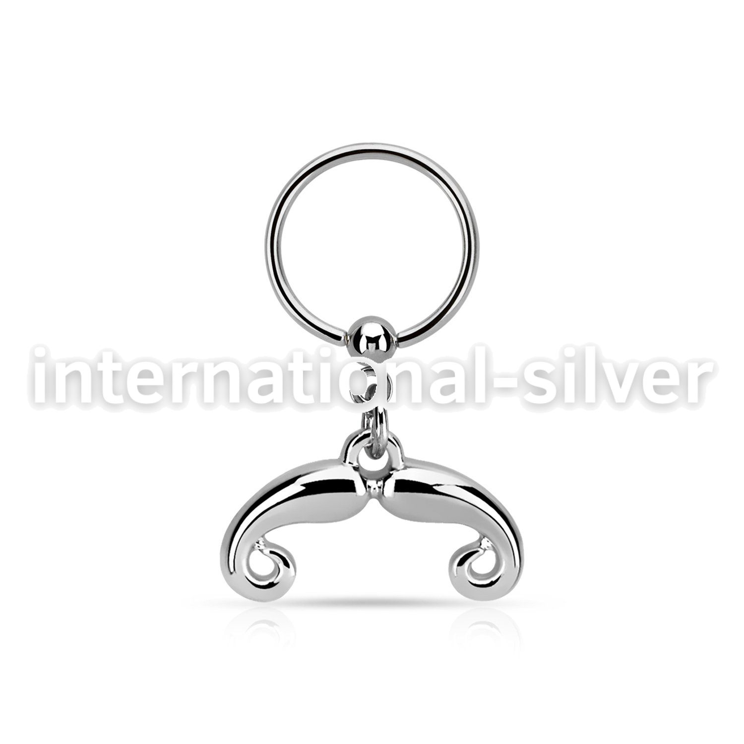 bcrs516 hoops captive rings surgical steel 316l nose