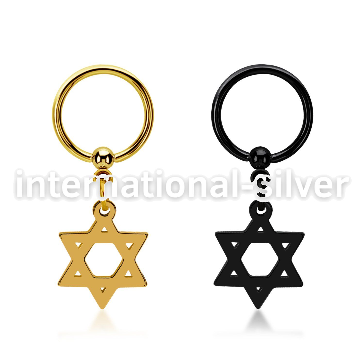 bcrtsdsr hoops captive rings anodized surgical steel 316l nose