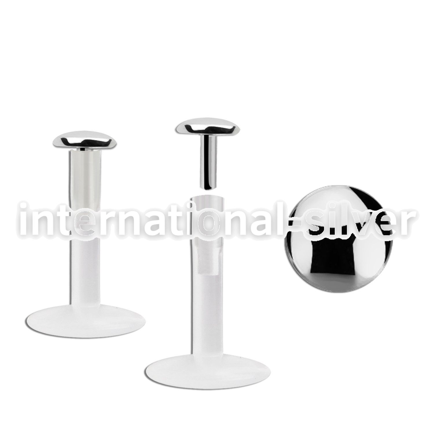 bilbrd labrets lip rings bioflex ptfe labrets chin