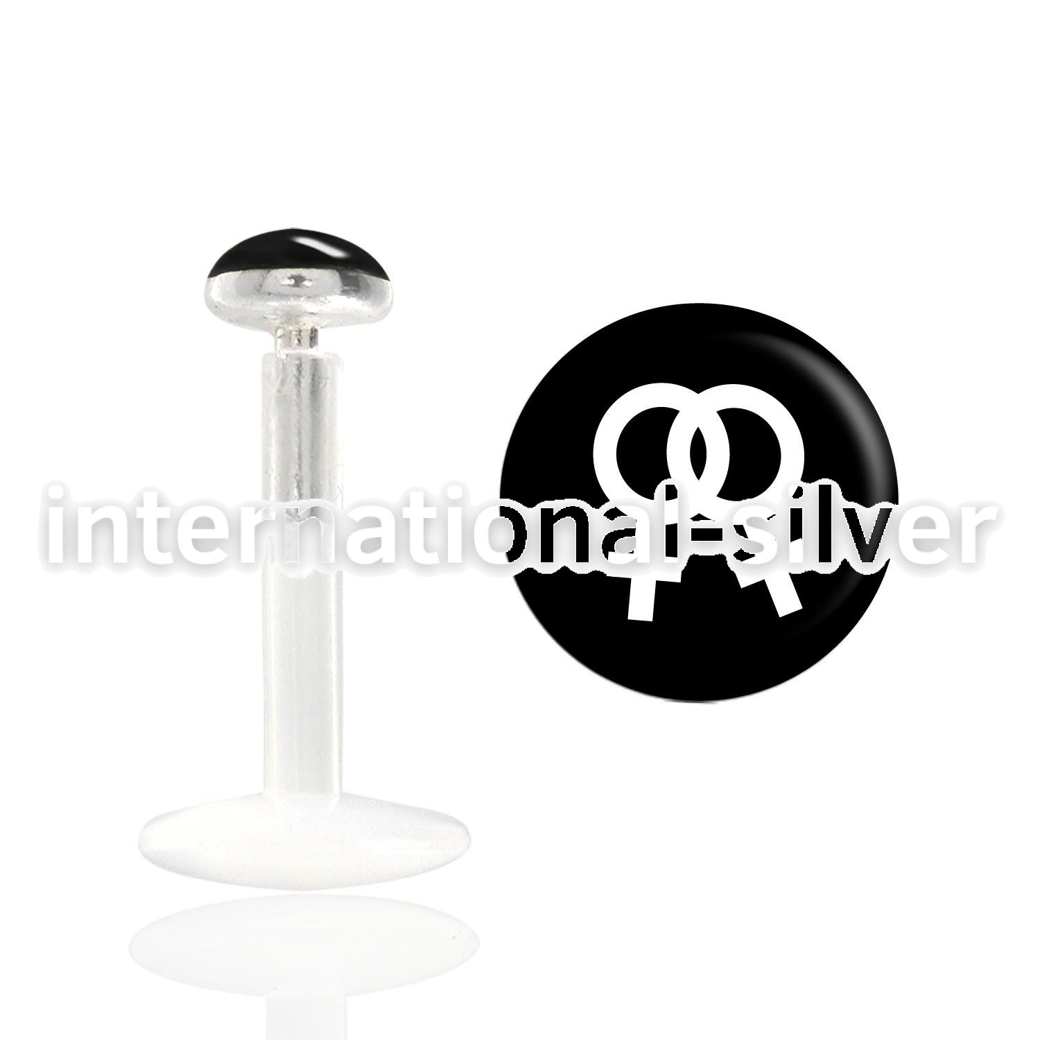 bilg44 labrets lip rings bioflex ptfe labrets chin