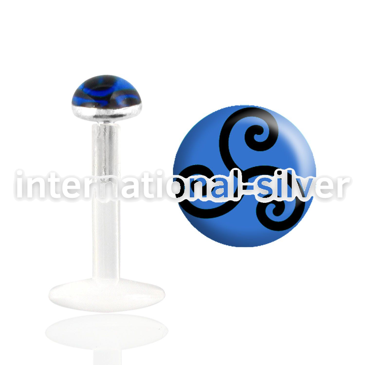 bilg46 labrets lip rings bioflex ptfe labrets chin