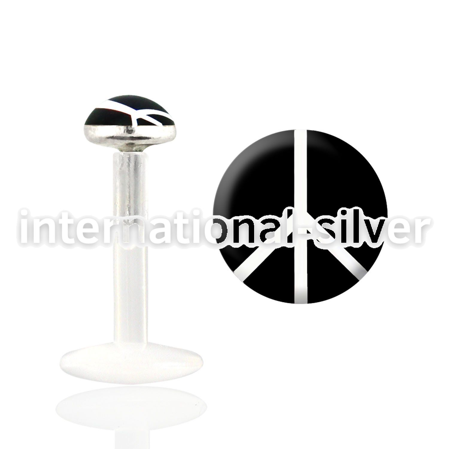 bilg53 labrets lip rings bioflex ptfe labrets chin