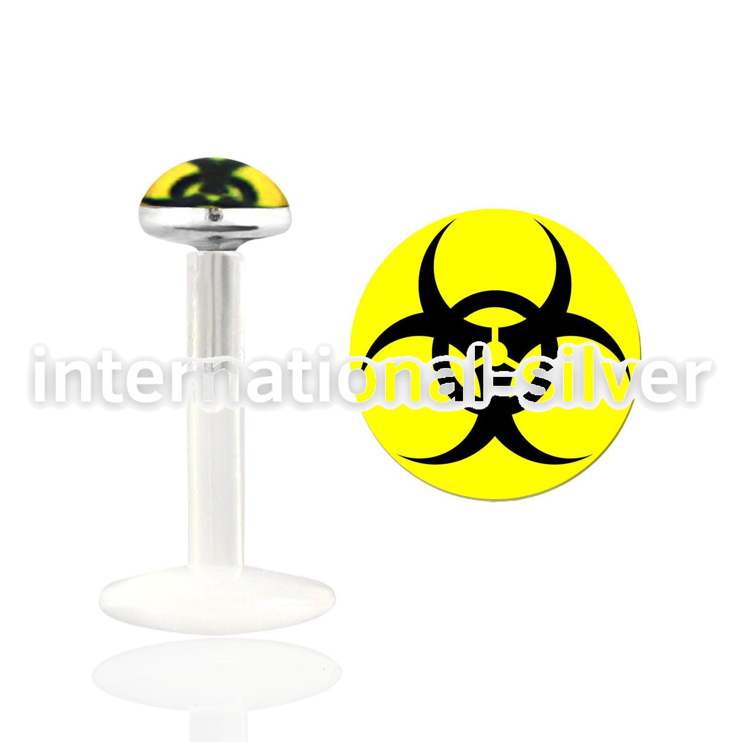 bilg58 labrets lip rings bioflex ptfe belly button