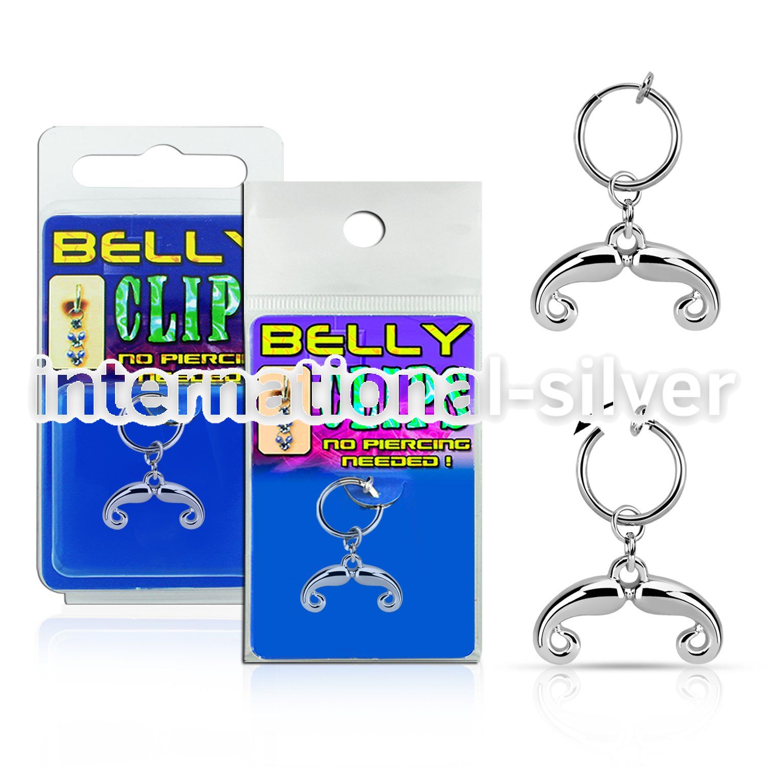 blcp516 fake illusion body jewelry others belly button