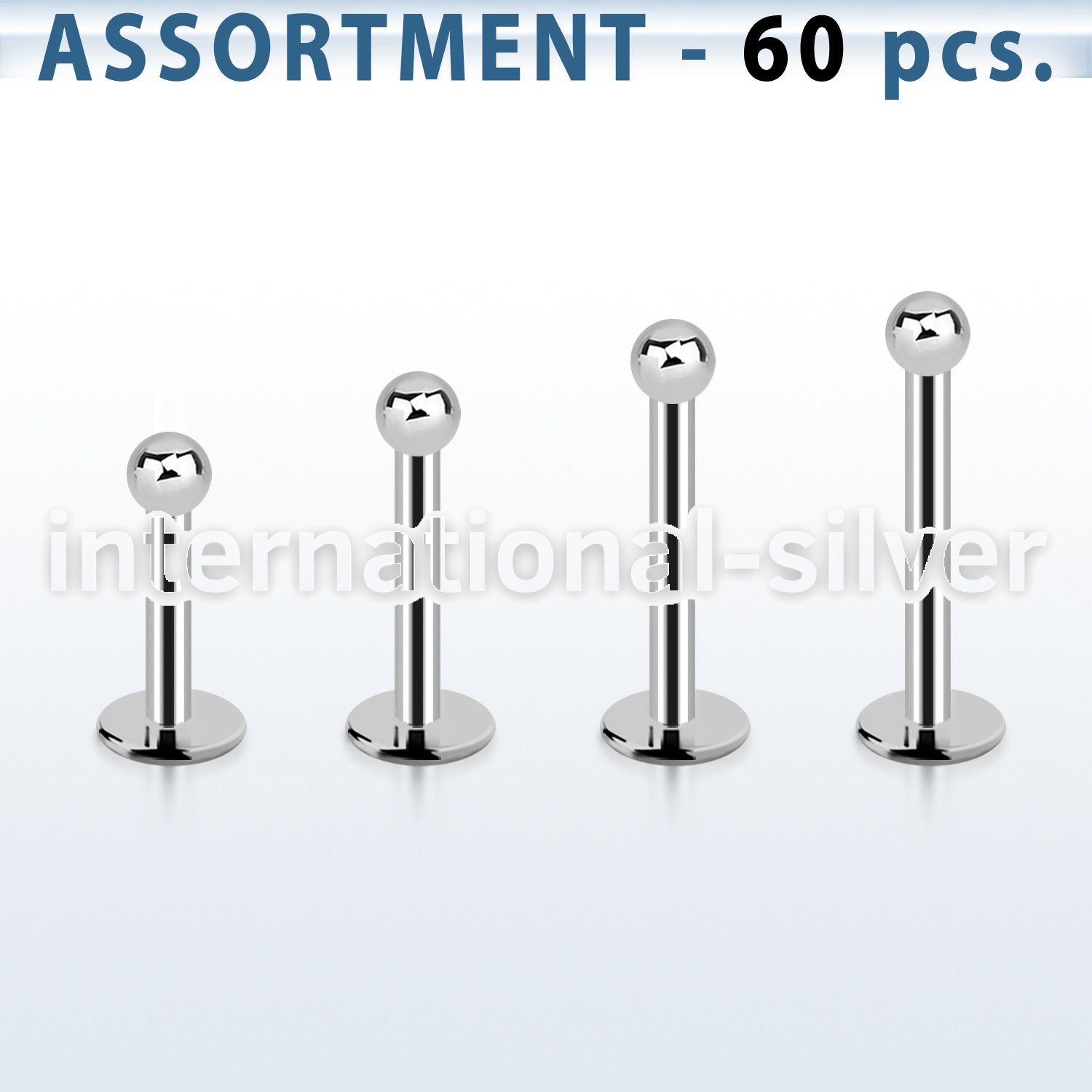 blk03e labrets lip rings surgical steel 316l labrets chin