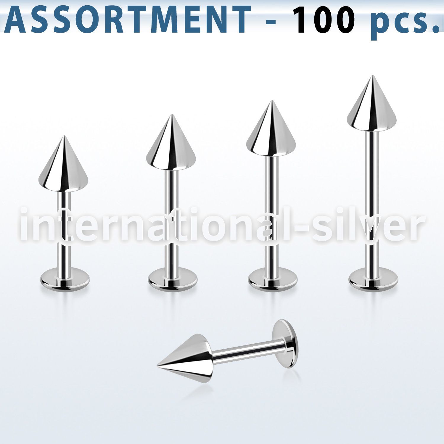 blk04d labrets lip rings surgical steel 316l labrets chin