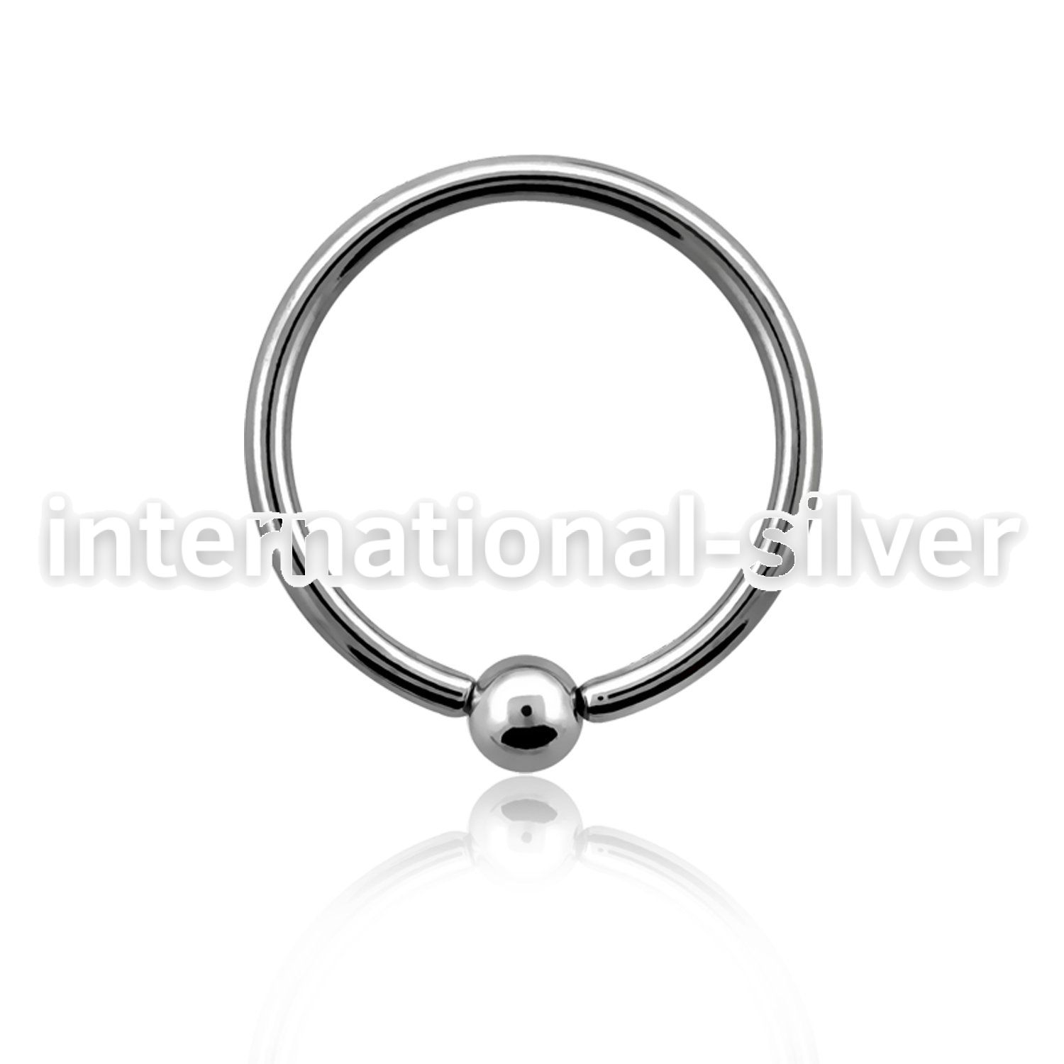 blk106 hoops captive rings surgical steel 316l helix