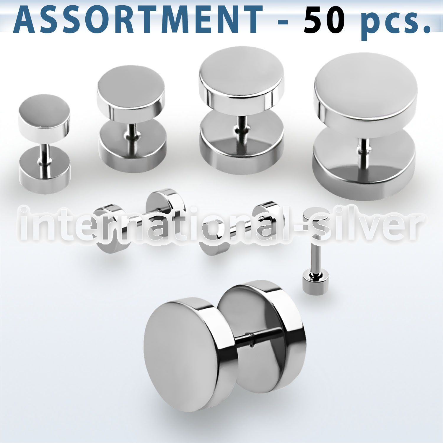 blk159 cheaters  illusion plugs and tapers surgical steel 316l belly button