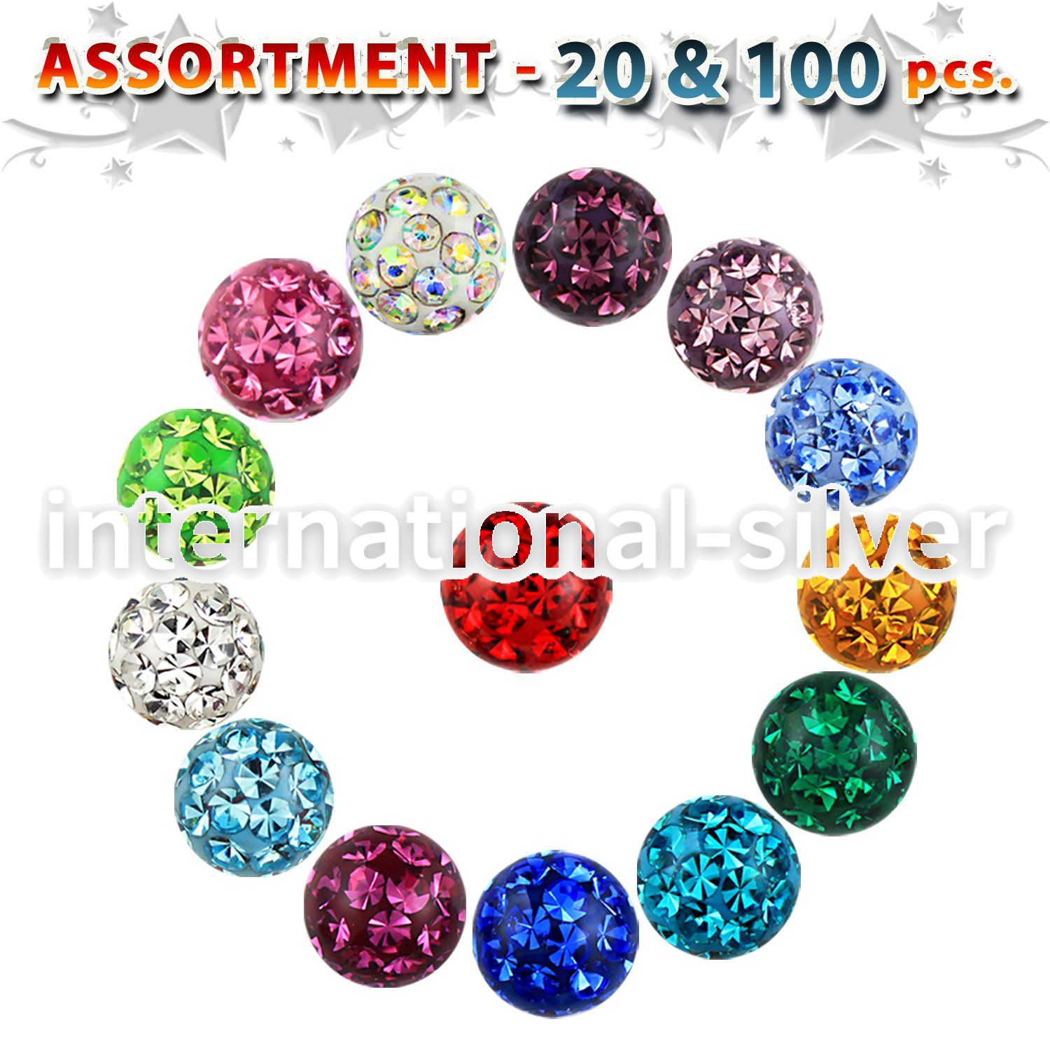 blk318 loose body jewelry parts surgical steel 316l belly button