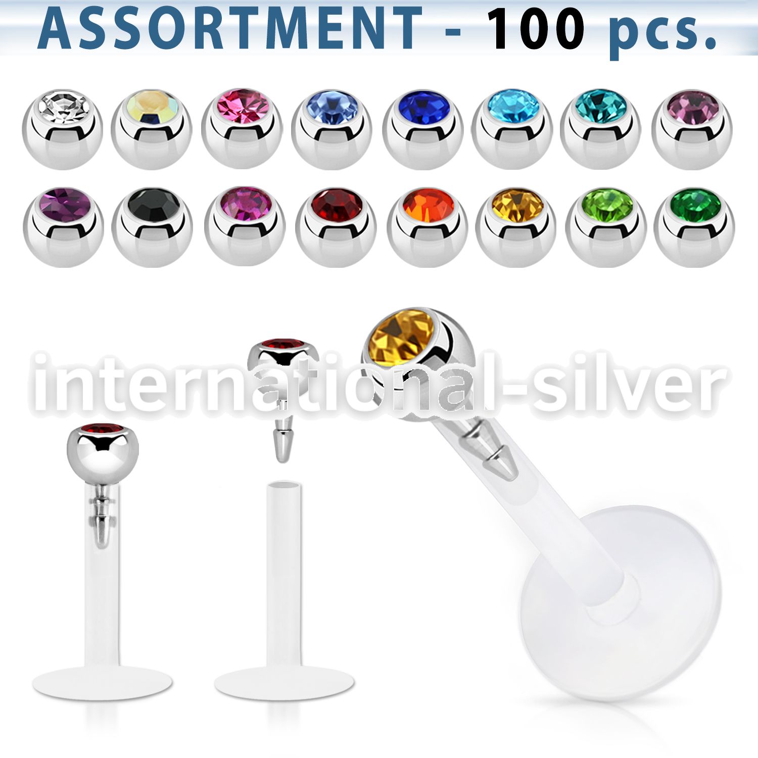 blk49 labrets lip rings bioflex ptfe eyebrow