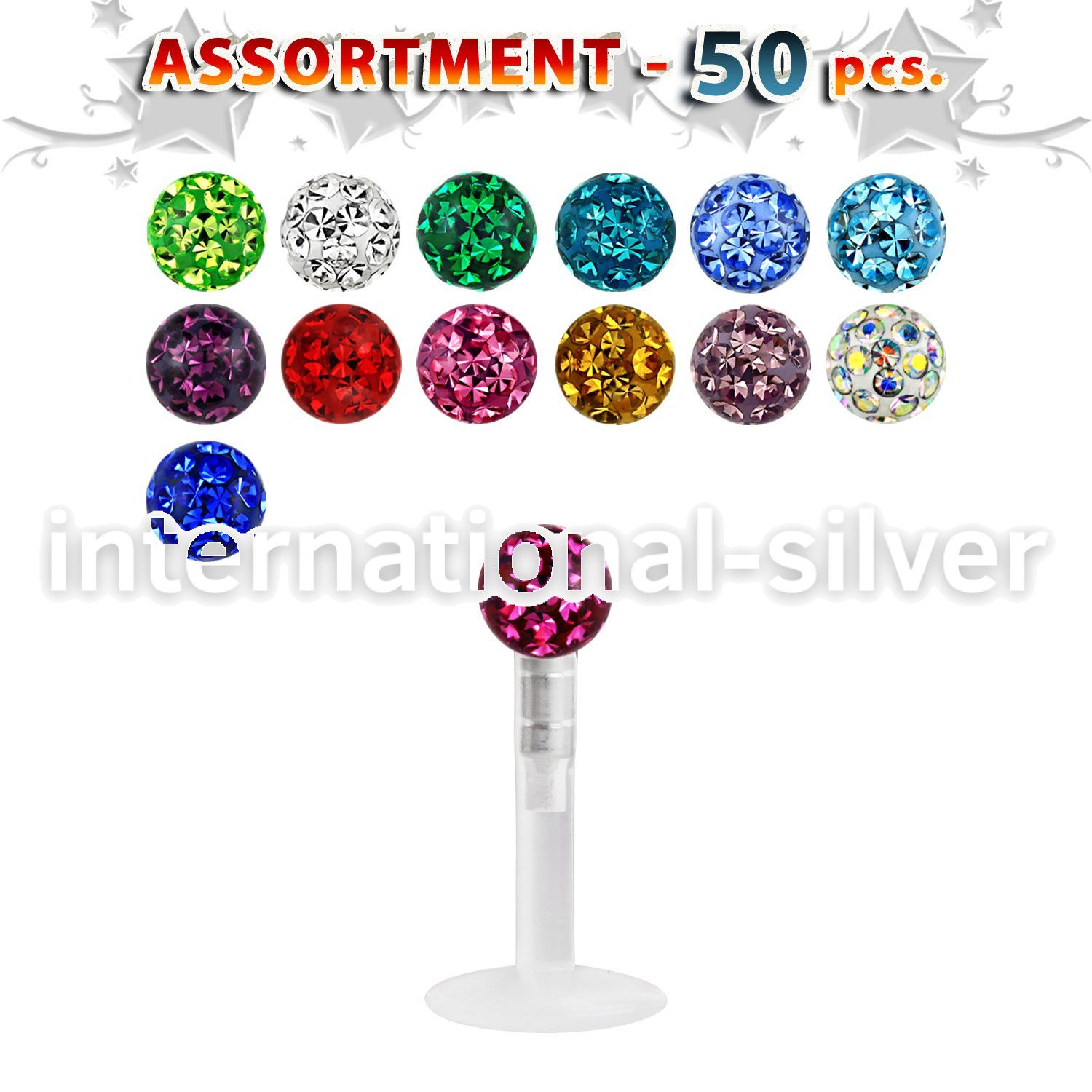 blk511 labrets lip rings bioflex ptfe labrets chin