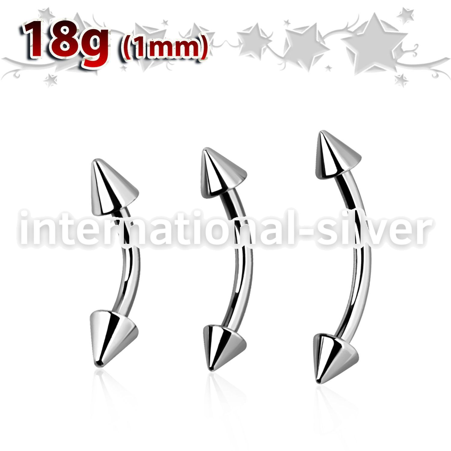 bn18cn3 micro curved barbells surgical steel 316l eyebrow