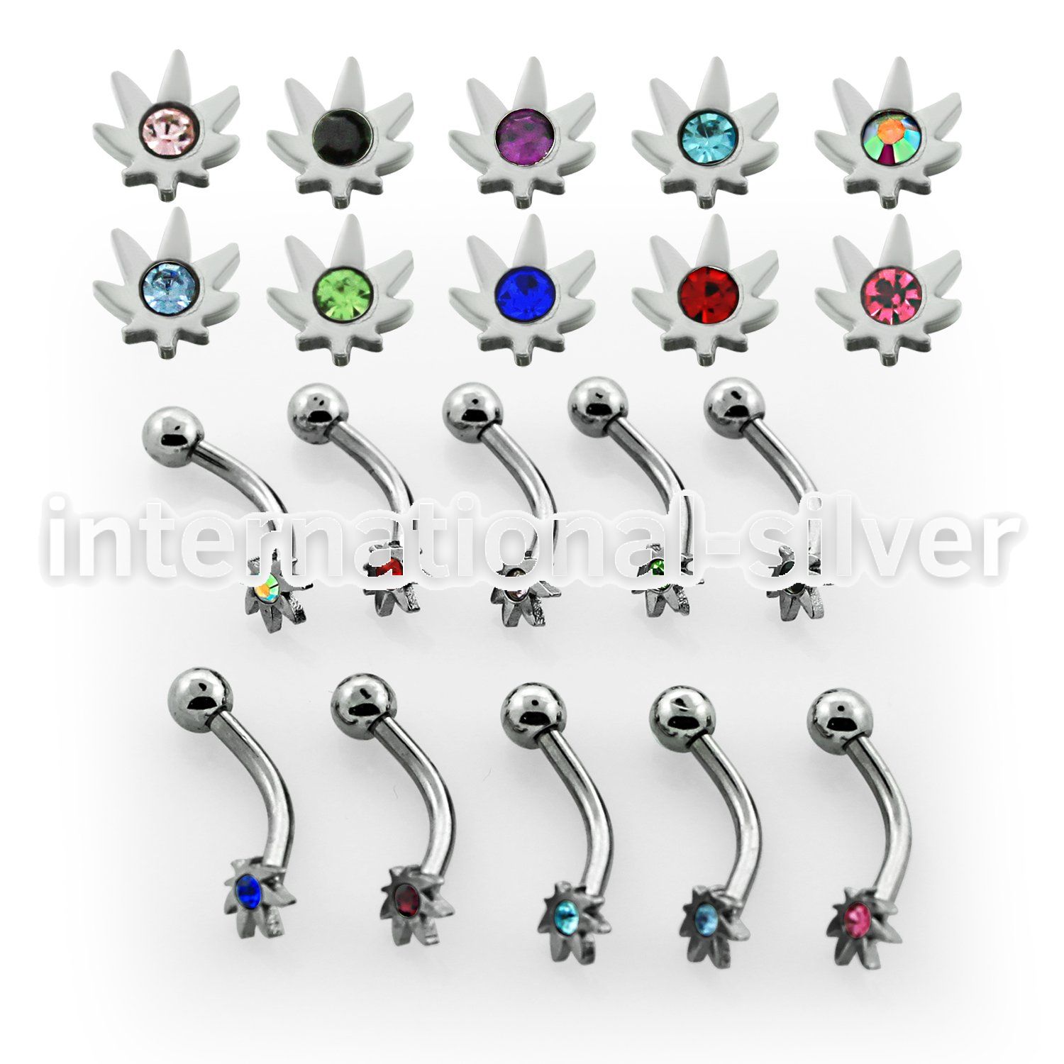 bnemac micro curved barbells surgical steel 316l eyebrow