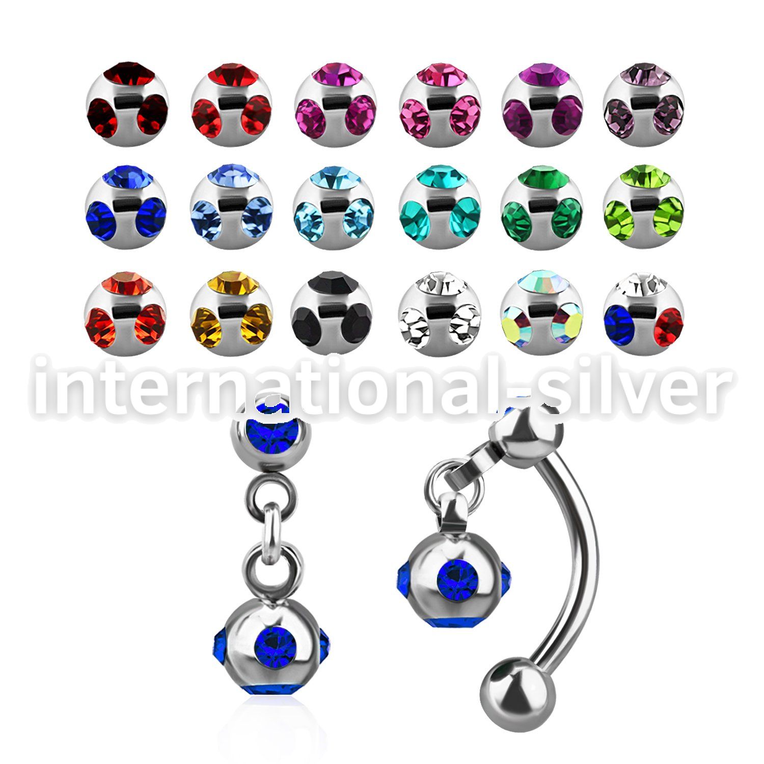 bner8 micro curved barbells surgical steel 316l eyebrow