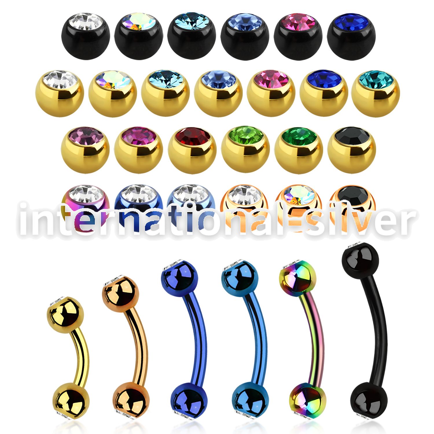 bnet2c micro curved barbells anodized surgical steel 316l eyebrow