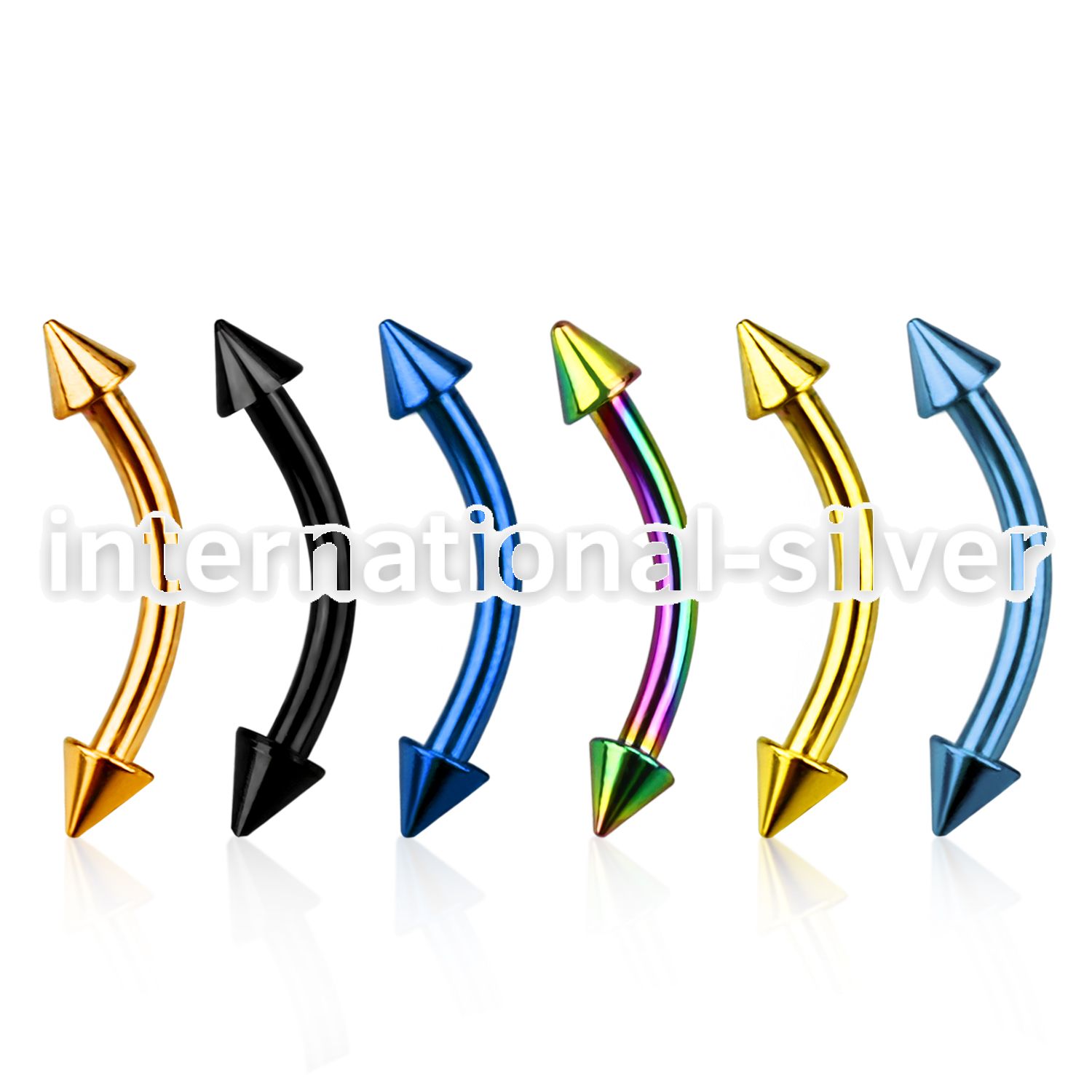 bnetcn25 micro curved barbells anodized surgical steel 316l eyebrow