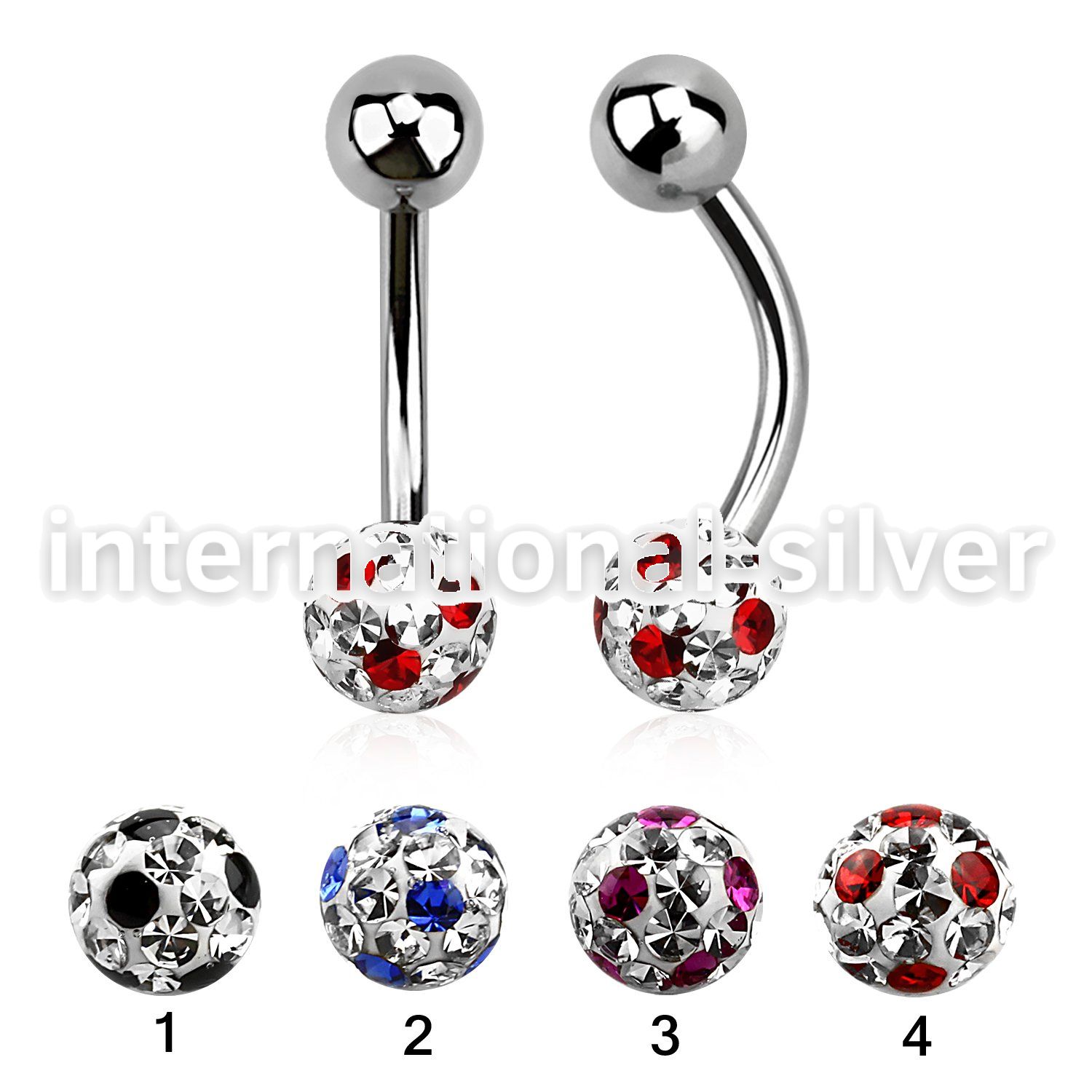 bnfr6a belly rings surgical steel 316l belly button