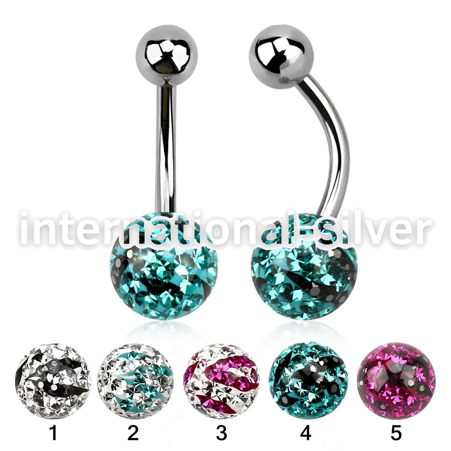 bnfr8c belly rings surgical steel 316l belly button