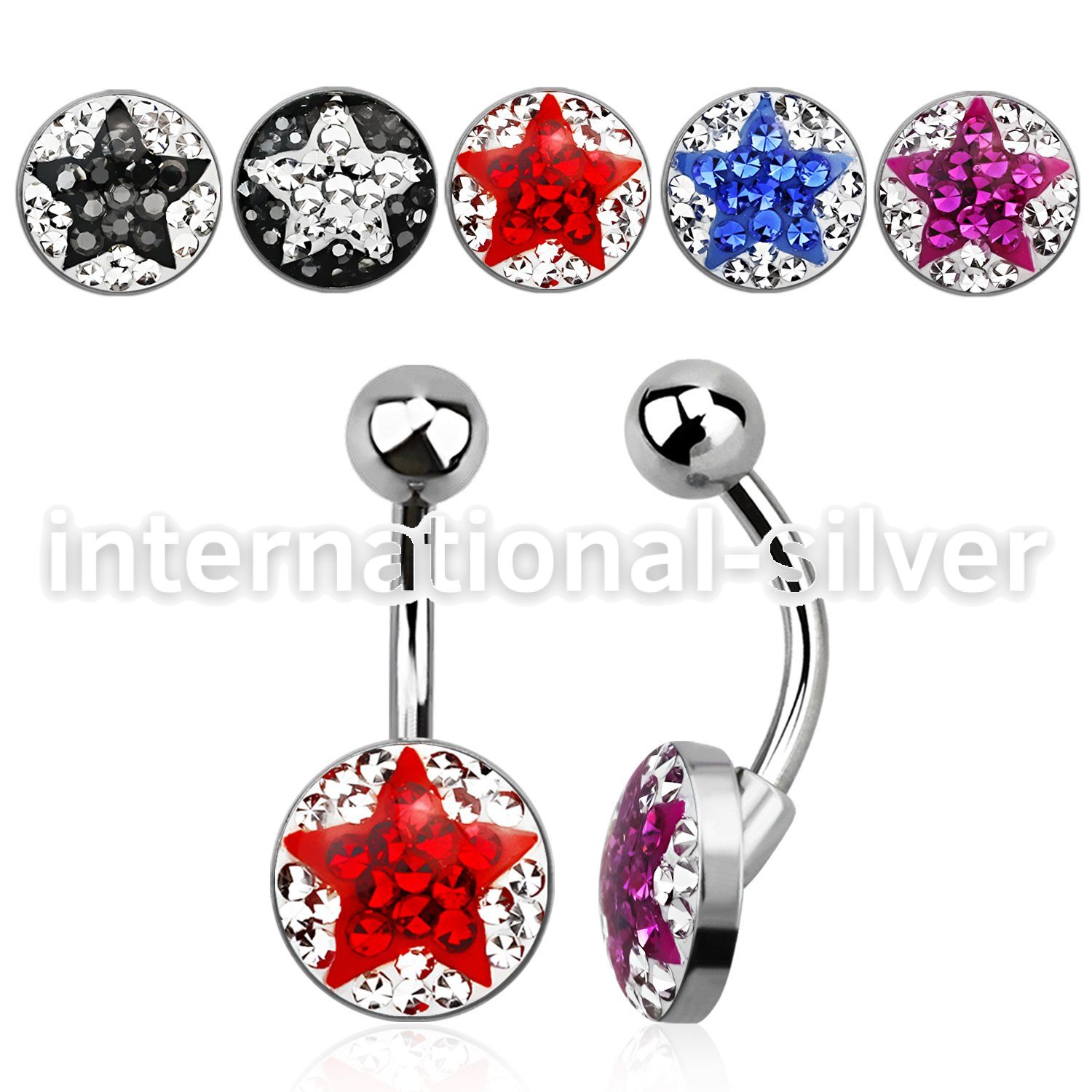 bnmtj20 belly rings surgical steel 316l belly button