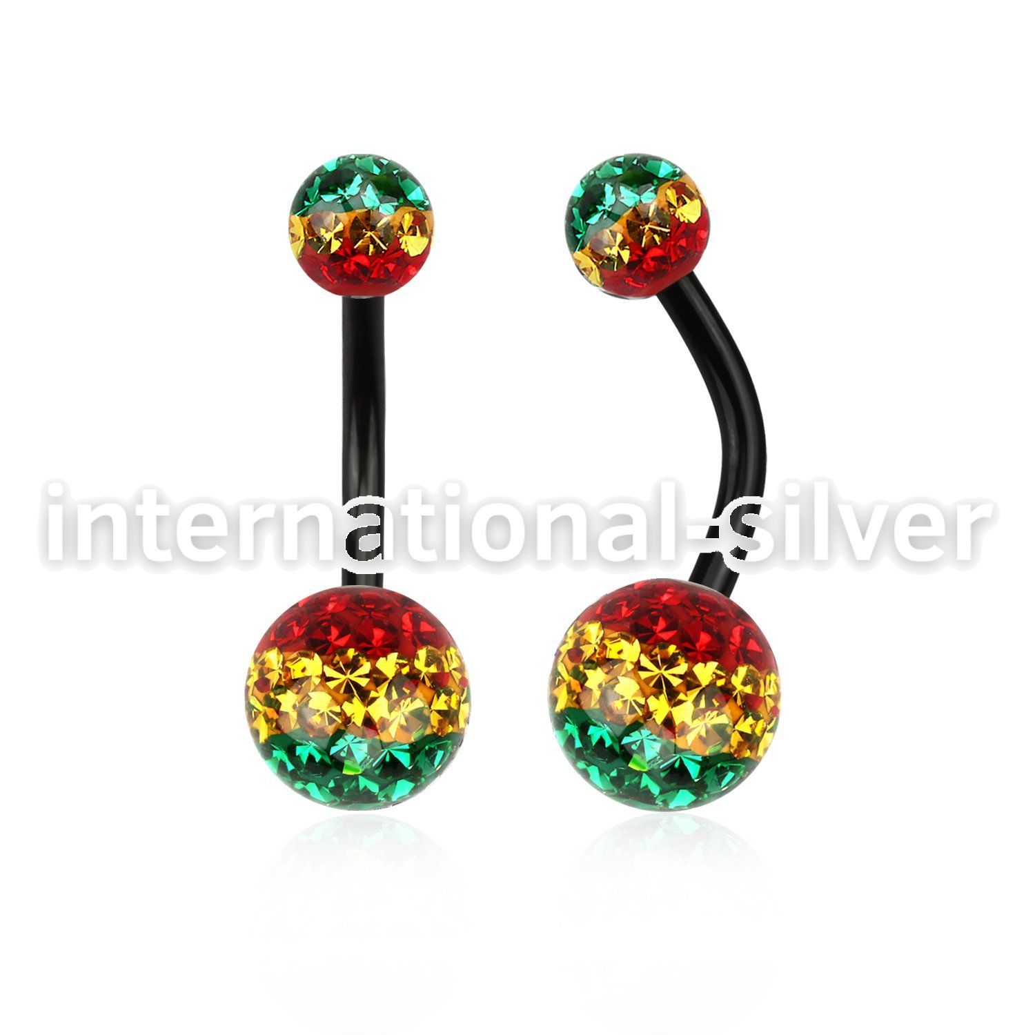bnt2frgr belly rings anodized surgical steel 316l belly button