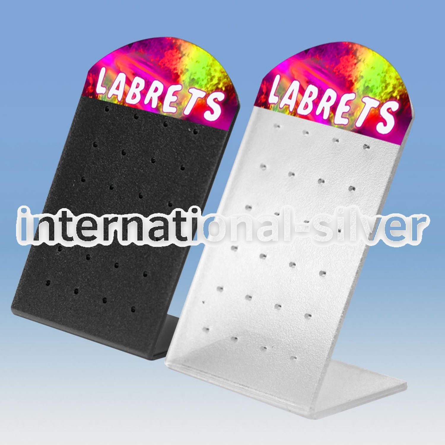 br10 displays acrylic body jewelry belly button