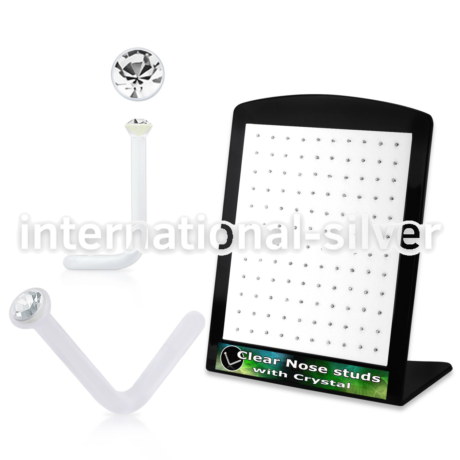 brac3sl acrylic nose screws and nose studs nose piercing